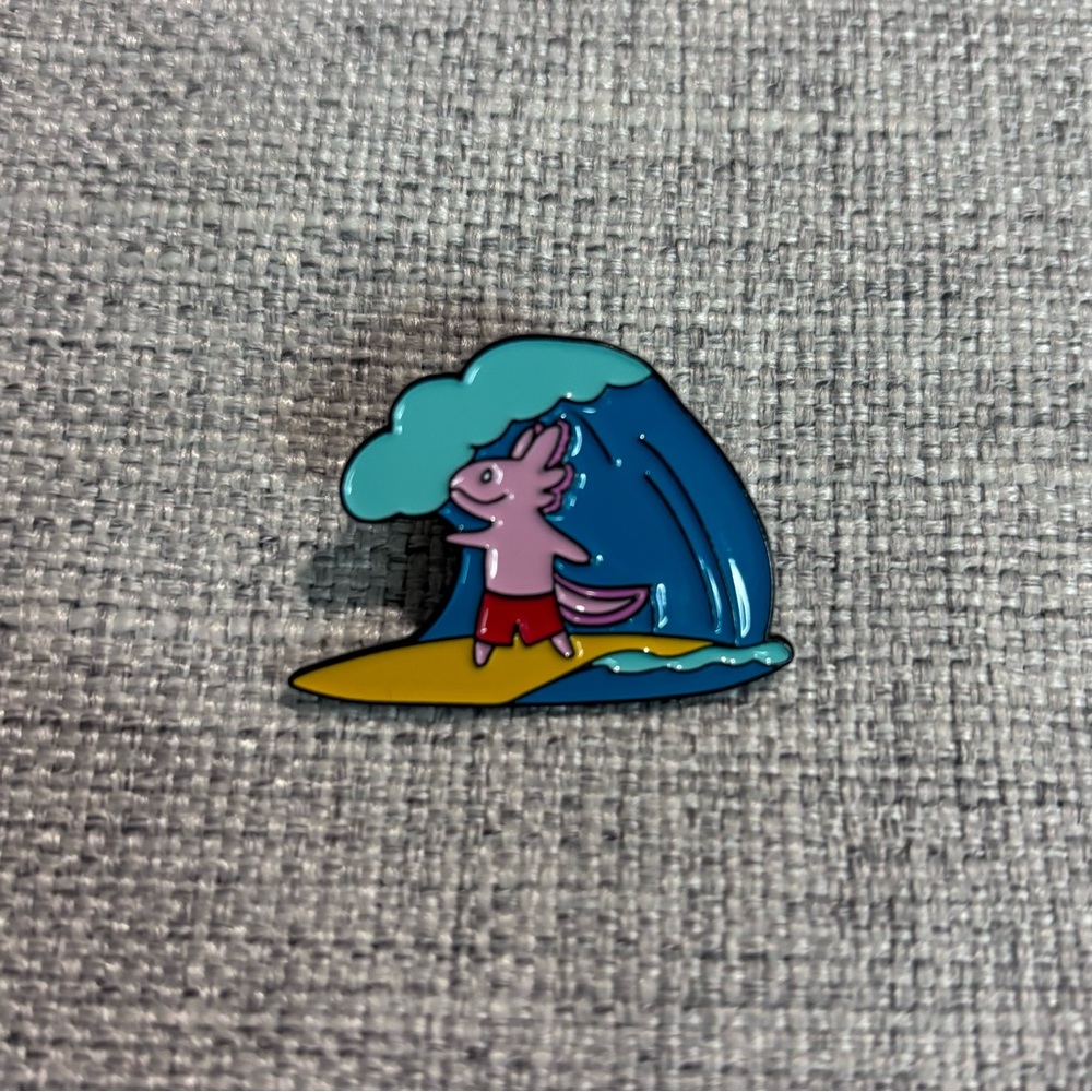 Axolotls Summer Fun Blind Box Enamel Pin